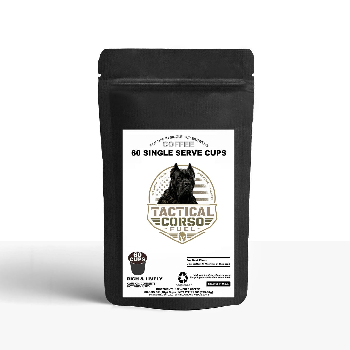 60 Pack Single Serve Coffee Capsules